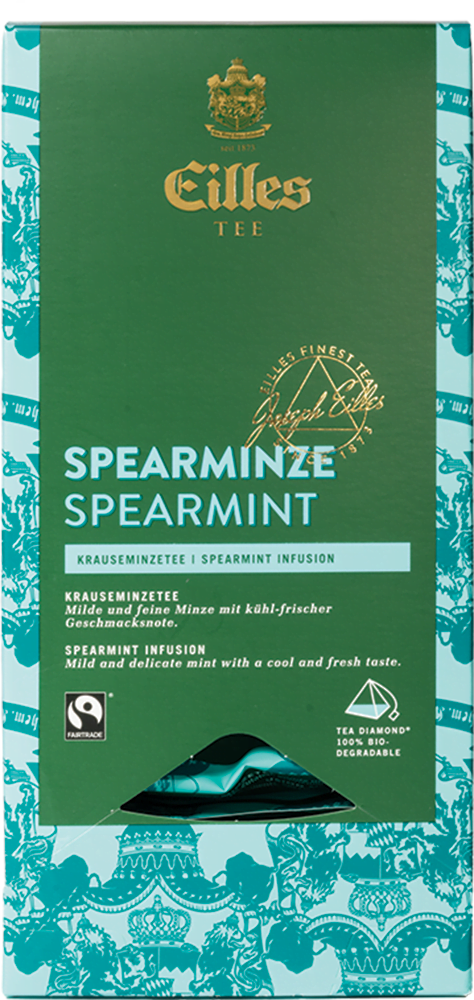Eilles Tee Diamond Spearminze Fairtrade