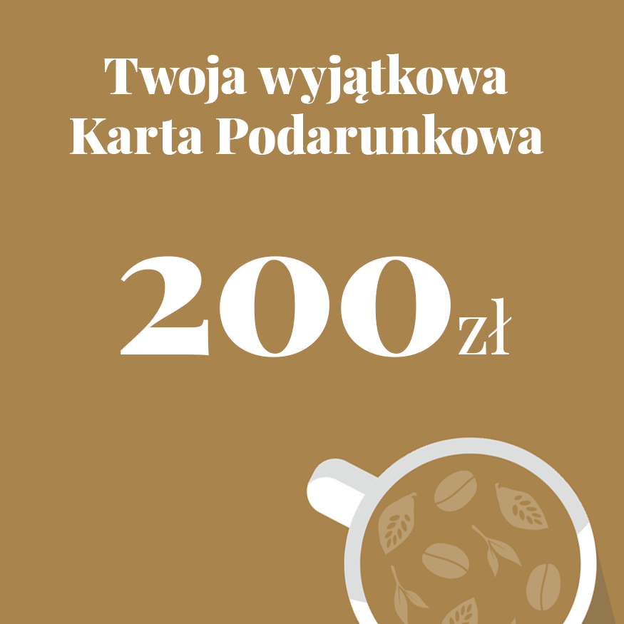 Karta prezentowa o wartości 200 zł