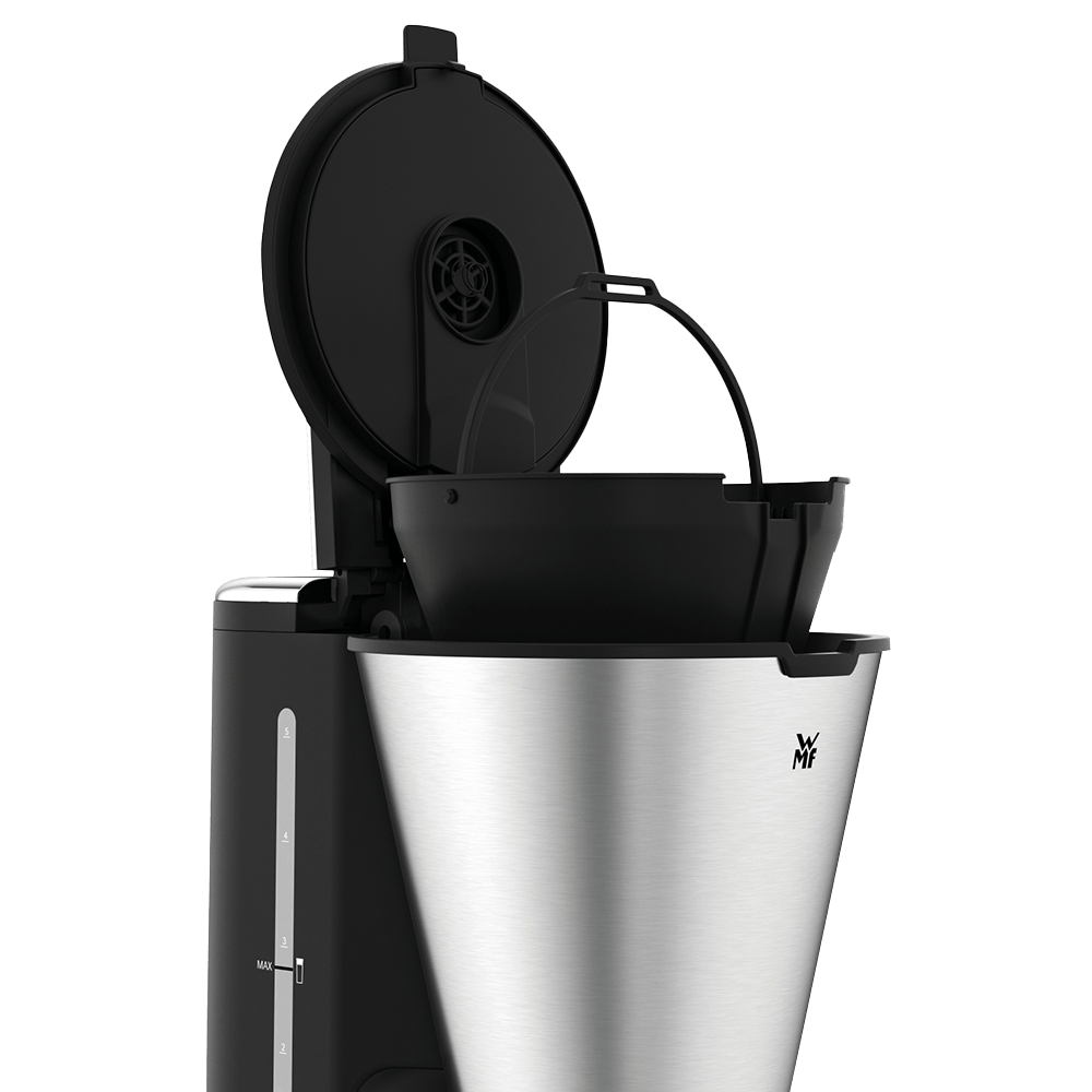 WMF Kitchenminis Ekspres przelewowy +KUBEK TERMICZNY, srebrny - obrazek 2