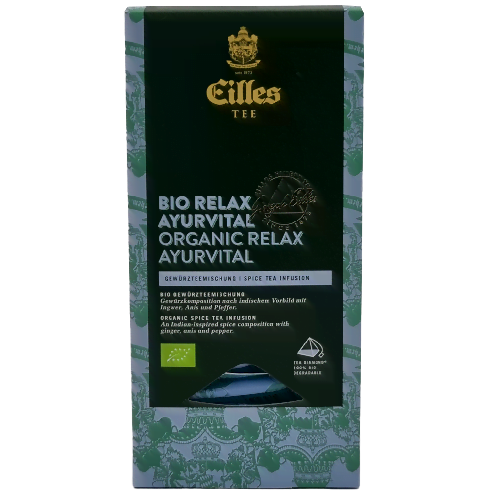 EILLES TEE Diamond Bio Tea Spa Relax Ayurvital