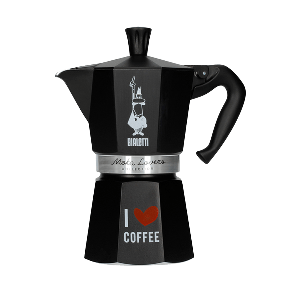 Bialetti Kawiarka Moka Express 6tz, LOVE