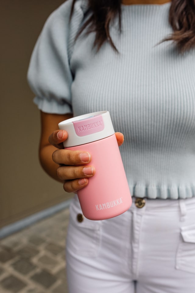 Kambukka kubek termiczny Olympus Pink Kiss, 300ml - obrazek 7