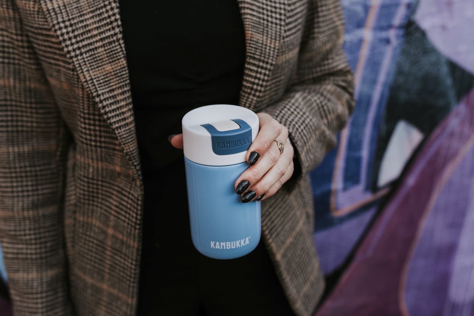 Kambukka kubek termiczny Olympus Silk Blue, 300ml - obrazek 7